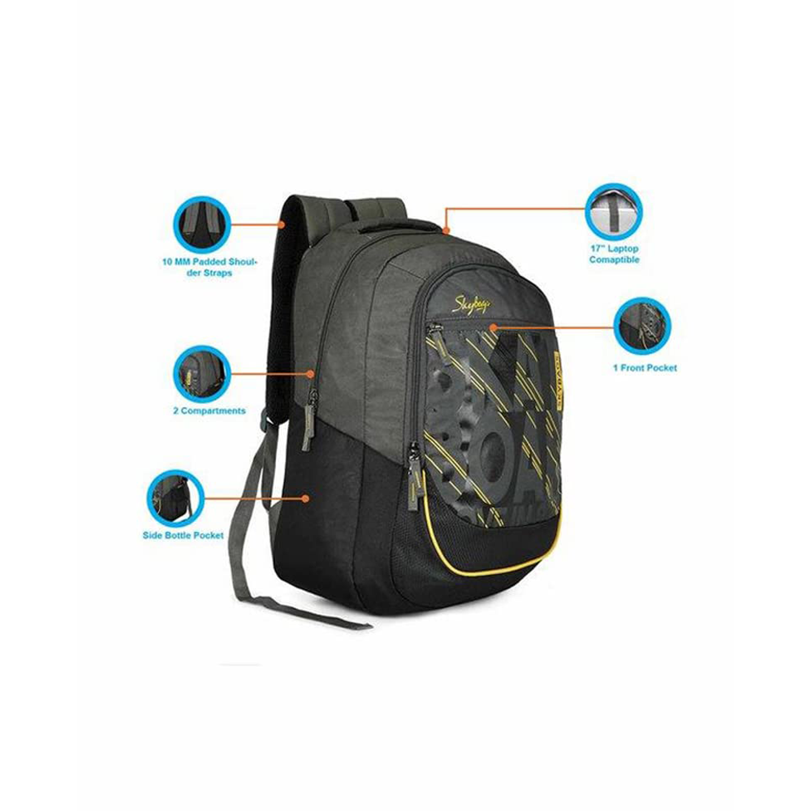 Skybags arthur best sale laptop backpack